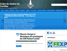 Tablet Screenshot of cxc.org.br